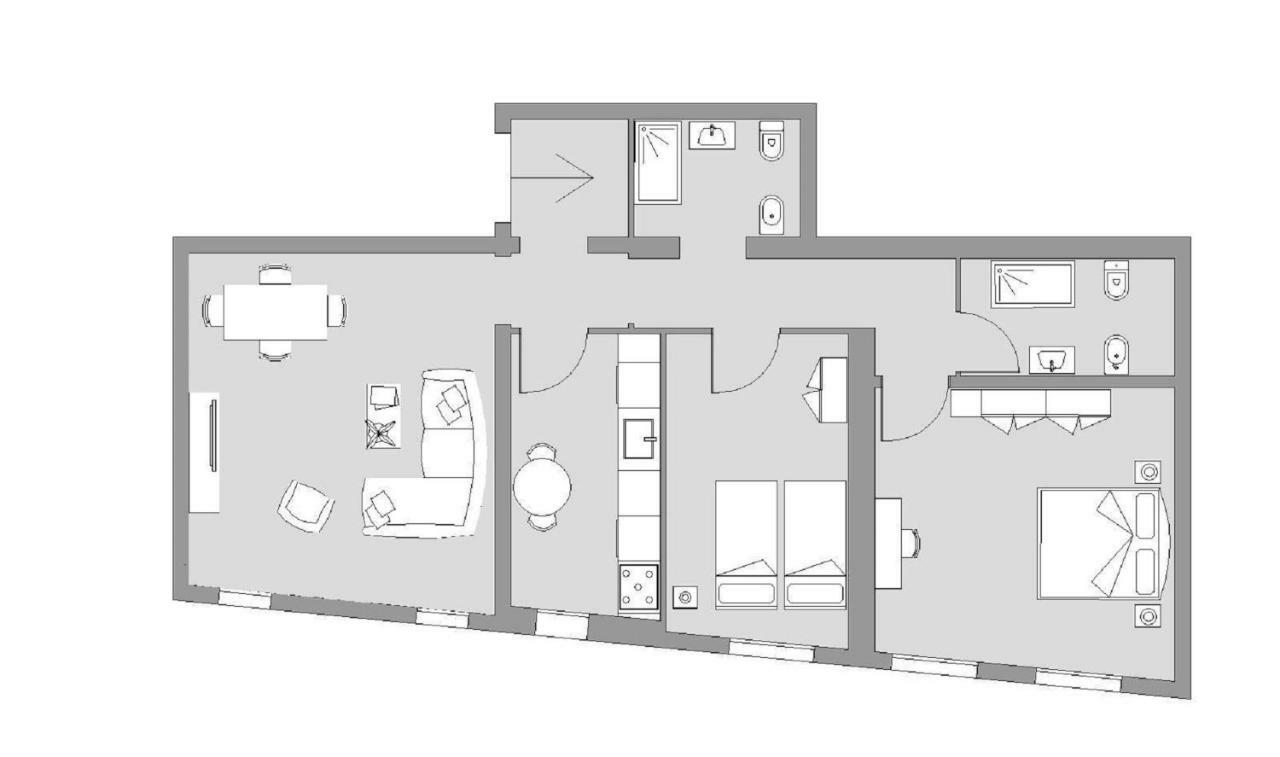Ca' Del Monastero 2 Collection For 4 Guests With Lift Venecia